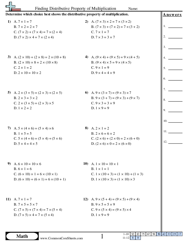 Properties Worksheets | Free - Distance Learning, worksheets and more ...