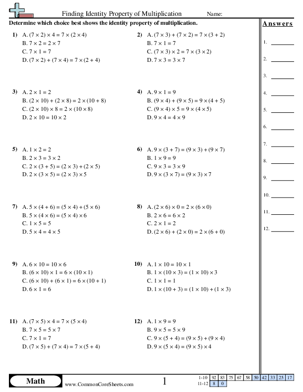 Properties Worksheets | Free - Distance Learning, worksheets and more ...