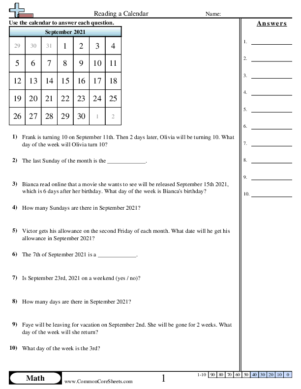 Time Worksheets | Free - Distance Learning, worksheets and more ...